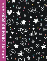 Comprar Libro: Cuaderno De Dibujo Para Niñas Y Adolescentes: Bonito 
