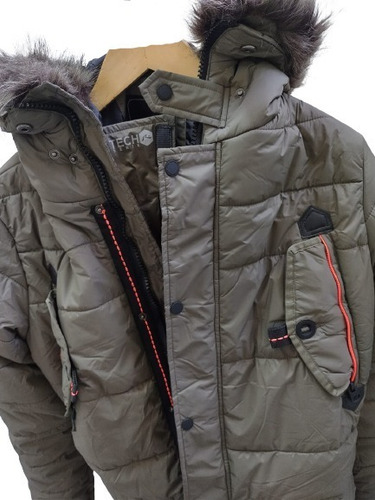 Imagen 4 de 10 de Campera Parka Tech Rusty Nordical Importada /potenza Shop