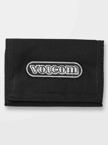 Billetera Ninetyfive Trifold Negro Hombre Volcom