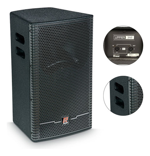 Kit Caixa Som Ativa E Passiva Staner Upper 312 400w + Tripé