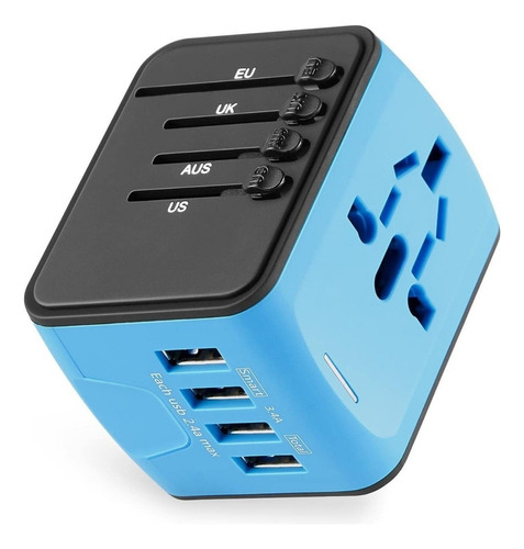 Adaptador De Viaje Urbano Con 1 Puertos Usb