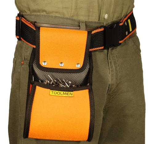 Imagen 2 de 4 de Clavera Portaherramientas Carpintero Constructor Toolmen T30