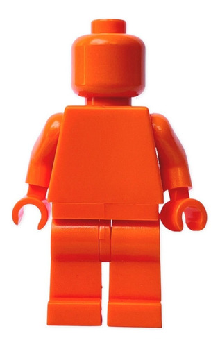 Lego Minifigura Color Naranja  