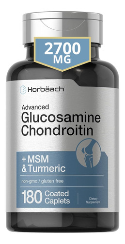 Glucosamina Condroitina Con Msm Cúrcuma & Ácido Hialuronico