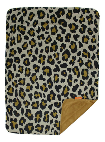 Dear Baby Gear Manta De Beb De Lujo, Estampado De Leopardo D