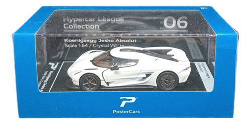 Auto Coleccion Koenigsegg Jesko Absolut Postercars 1/64