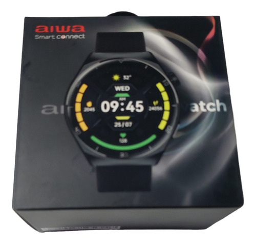 Reloj Smart Connect Aiwa Awsam05 Recibe Llamadas Negro