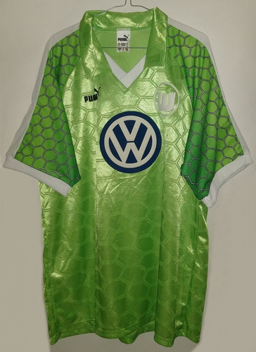 Jersey Wolfsburg Marca Puma Año 1997 1998 Talla Xl