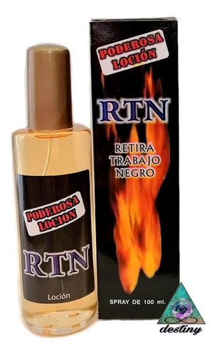 Loción Esotérica Rtn Retira Trabajo Negro 100ml Golden 