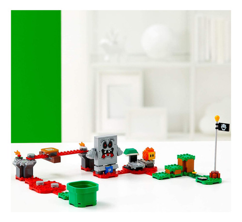 Lego Super Mario Whomps Lava Trouble Expansion Set 71364 Bui
