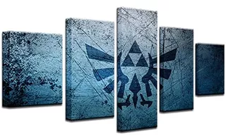 Set De 5 Panel De Poster De The Legend Of Zelda Haoshunda