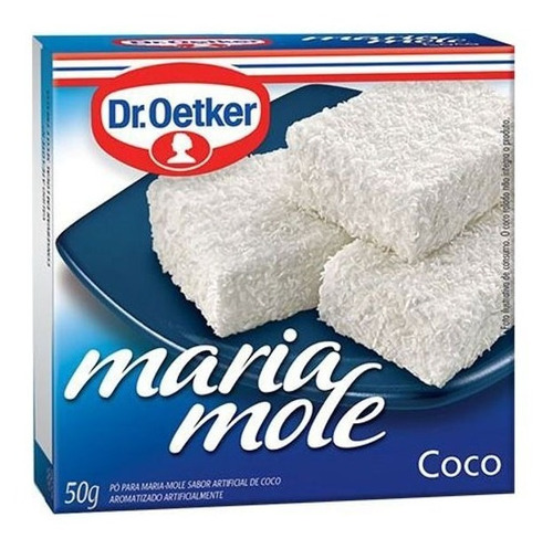Mistura Em Pó Para Maria Mole Sabor Coco Dr.oetker 50g