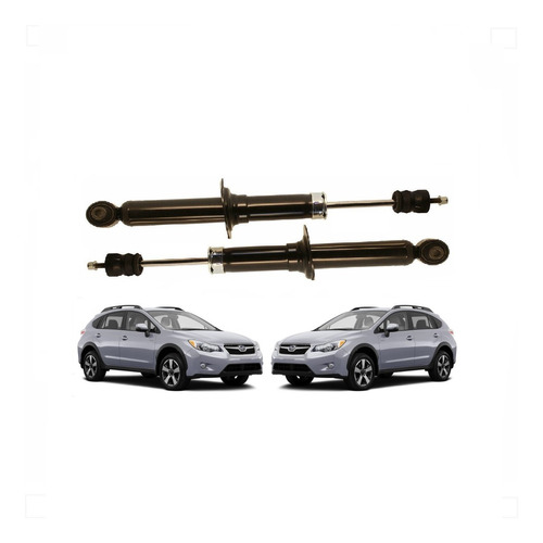 Kit 2 Amortiguadores Traseros Subaru Xv 2013-2014