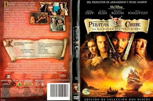 Piratas Del Caribe: La Maldicion De La Perla Negra (dvd)