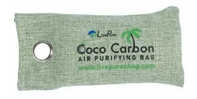 Livepure Cococarbon Coconut Carbon Air Purifying Bag Odor El
