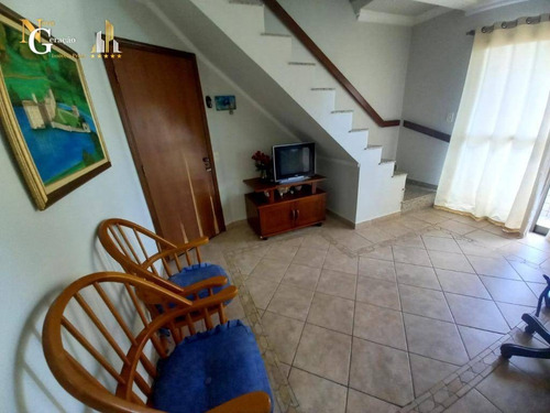 Cobertura Com 3 Dormitórios À Venda, 184 M² Por R$ 650.000,00 - Vila Caiçara - Praia Grande/sp - Co0043