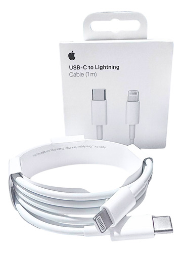 Carregador 20w Apple + Cabo Tipo C Lightning (1m) Original