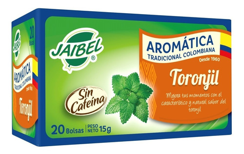 Aromatica Jaibel Tradicional Colombia X20 Uds