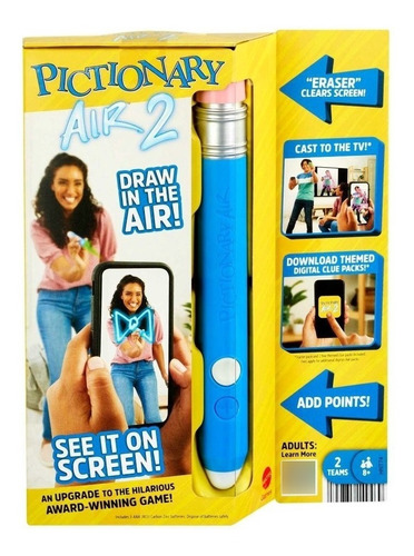 Juego Pictionary Air 2 Mattel