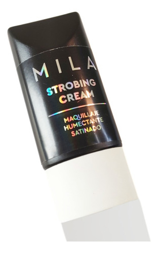 Mila Iluminador Humectante Satinado Strong Cream X 25 G Tono Del Maquillaje Nude Nácar