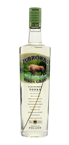 Vodka Zubrowka Bison Grass X 750cc 