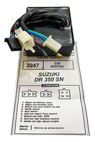 Cdi Pietcard 2247 Suzuki Dr 350 S
