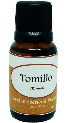 Tomillo Aceite Esencial Puro Natural 15 Ml. Envío Gratis
