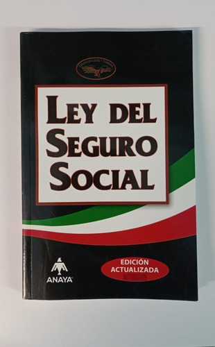 Libro Ley Del Seguro Social Rmt*