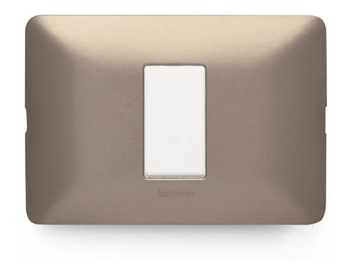 Interruptor Doble Champagne Matix