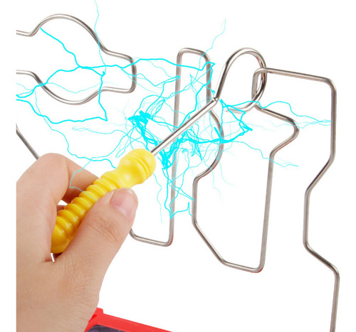 Choque Eléctrico Bump Maze-don't The Wire Game Toy Super Ner