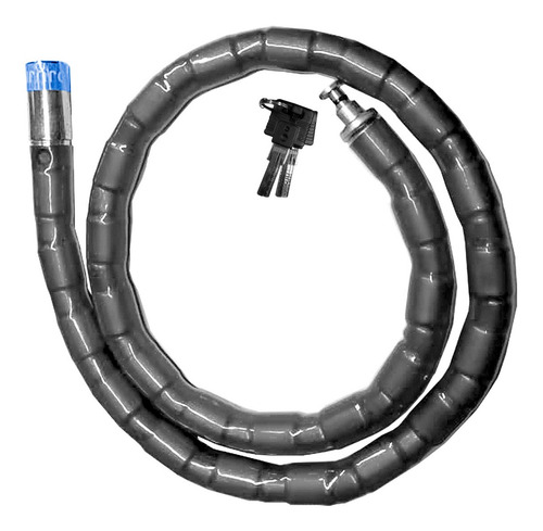 Imagen 6 de 12 de Cadena De Seguridad Con Cerradura Y Llave 1.2 Mts. X 22 Mm.