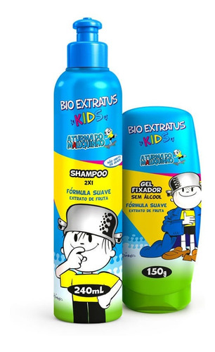 Shampoo Infantil Natural Bio Extratus + Gel
