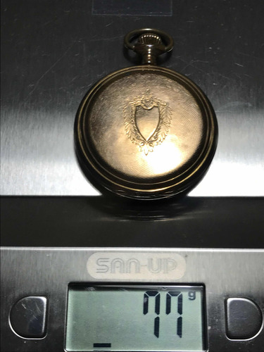 Antiguo Reloj De Bolsillo Marca Silvetta No Funciona (Usado)