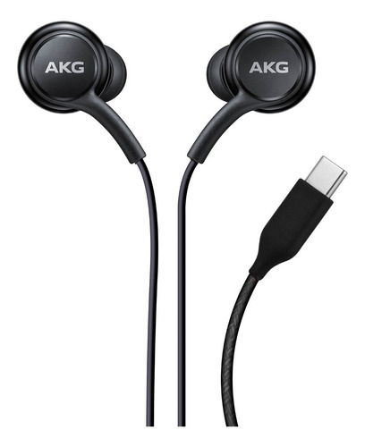 Auriculares Samsung Originales Akg Tipo C Negros Easybuy