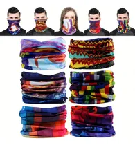 Comprar 4  Cuellos, Buff , Bufanda O Bandana , Correr O Moto \u002F Bici