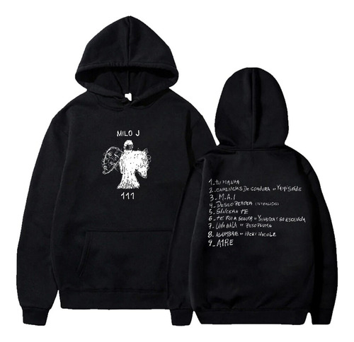 Lhy Sudadera Con Capucha Milo J 111 Album Pop Singer Merch, Unis