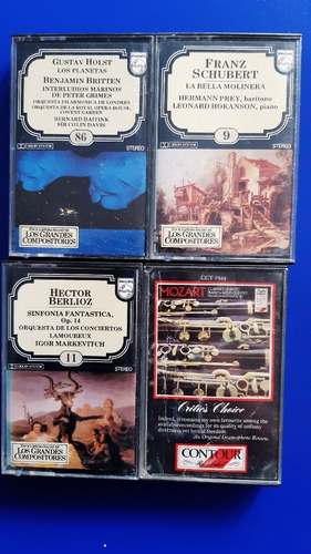 Set De 4 Cassettes Tapes Musica Clasica