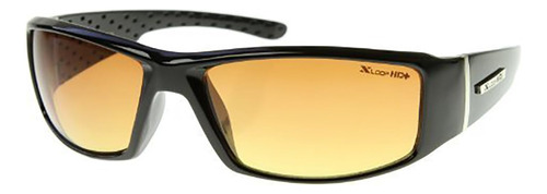 Gafas De Sol Hd Active Frame Sports Wrap (negro Brillante)