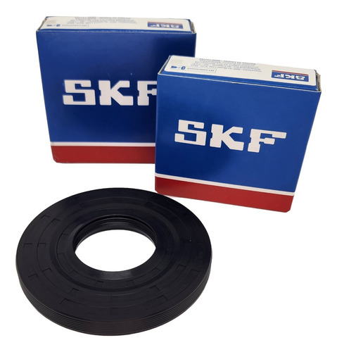 Kit Retentor Orginal E Rolamento Skf Lavadora Philco Plr10