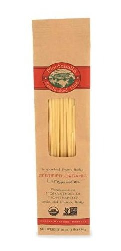 Montebello Organic Linguini, 1 Lb (4-pack)