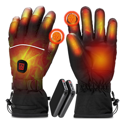 Heated Gloves For Men Women - 5v 6000mah Rechargeable Heated