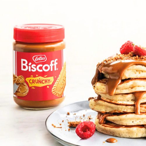 Crema Untable Lotus Biscoff Galleta Crunchy 380g 3 Pz
