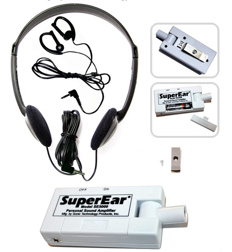 Superear, Amplificador De Sonido Personal Sonic Ear Modelo .