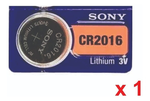 Pila Cr-2016 3v Sony O Energizer Zona V.devoto M. Castro