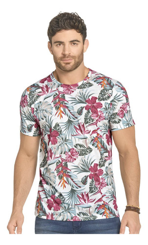 Camiseta Para Hombre Estampado Mp