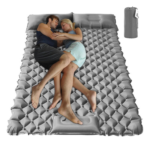 Colchoneta Inflable Doble Ultraligera Para Personas Almoh