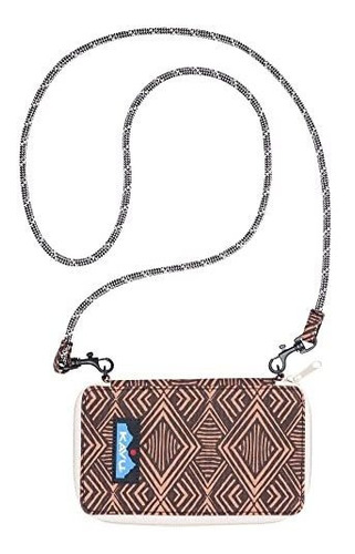 Kavu Go Time Bi-fold Crossbody Wallet With Rope Strap Hkmn8