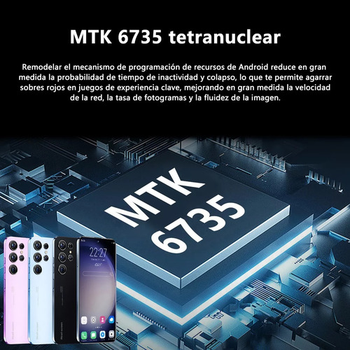 Teléfonos Inteligentes Android Baratos S23 Ultra 6.6 En Ram2gb Y Rom16gb