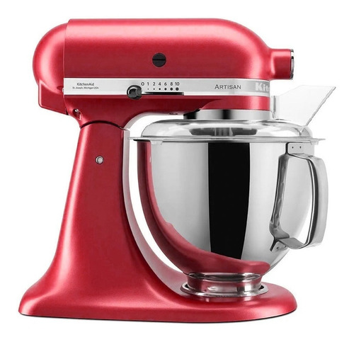 Batidora De Pie Kitchenaid Artisan Ksm175ps Red Apple 50 Hz X 60 Hz 220 v - 240 v