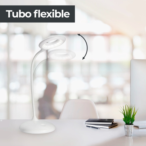 Lámpara De Escritorio Blanco 4w Led 1 Luz